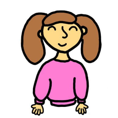 Рисунок человека в моём стиле.