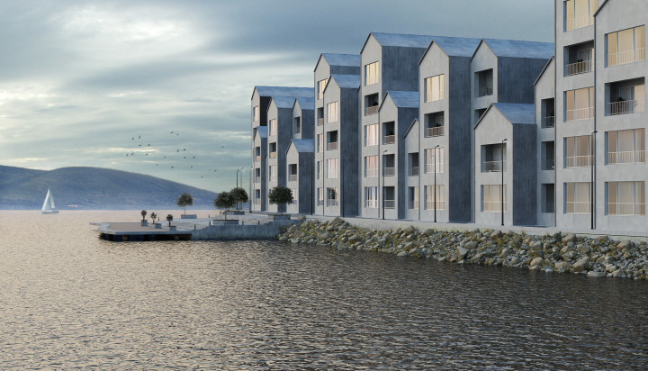 Дома на набережной