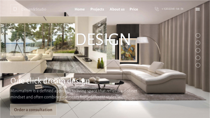 Landing Page Design&Studio