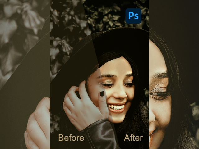 Girl, Retouch and Camera Raw Filter