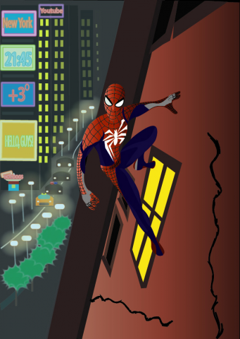 Spider-Man Illustration