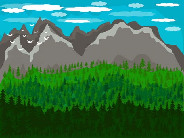 Mountain landscape