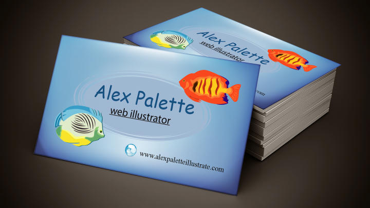 Business card mockup