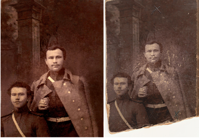 Реставрация старого фото