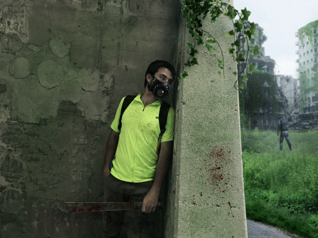 Обработка в стиле "Постапокалипсис"