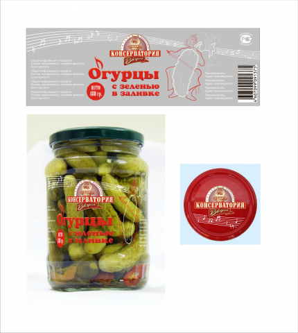 Этикетка на продукт