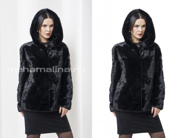 Обтравка, замена фона и удаление водяного знака