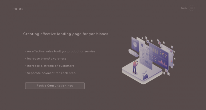 Landing Page