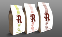 Дизайн лого и упаковки для Ruscoffee