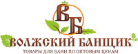 Логотип магазина товаров для бани (акцент на аббревиатуру)