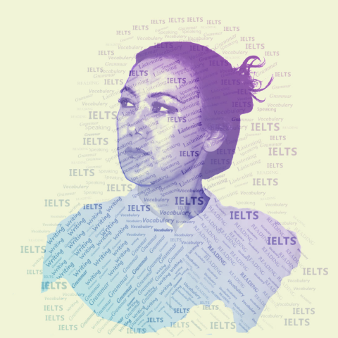 Пост в Instagram для IELTS тренера