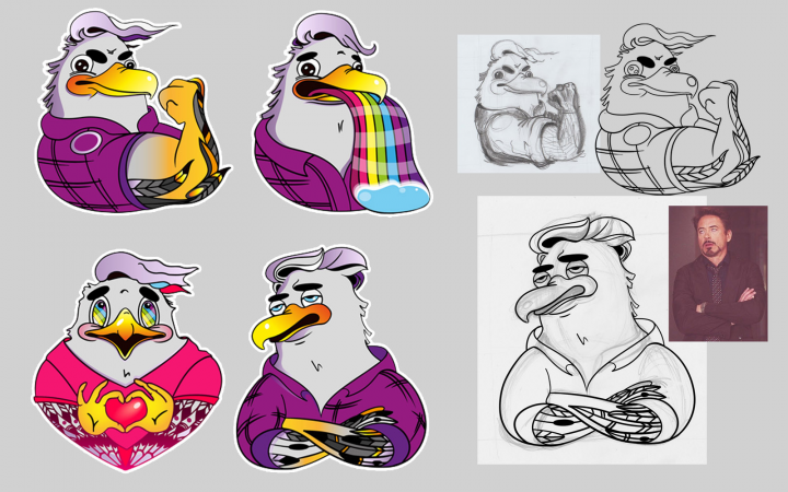 Персонаж / Концепт для стикеров в Telegram