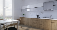 Minimalist apartment in Kiev, 2016