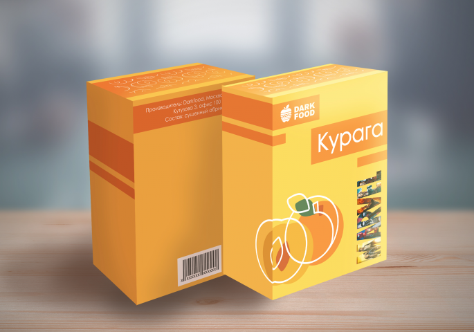 Упаковка сухофруктов