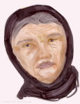 Пожилая женщина