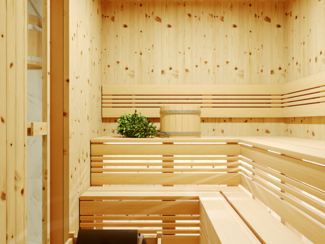 Интерьер бани