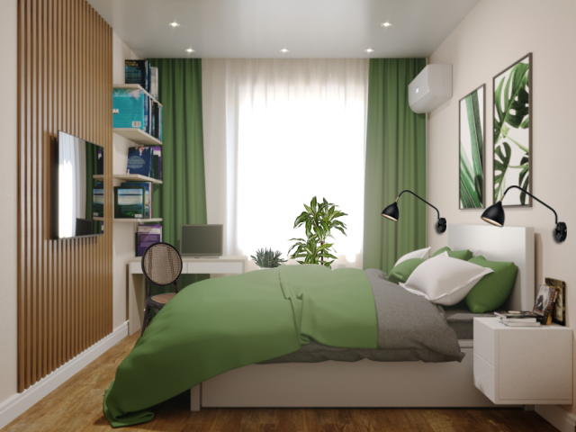 Интерьер спальни