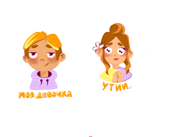 разработка стикеров