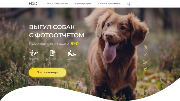 Главная страница сайта