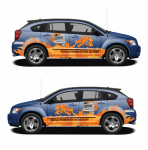 Брендированный автомобиль WEBZILLA