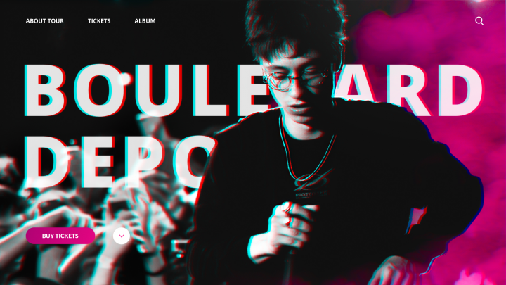 Landing page | Концерт-тур | "Boulevard Depo"