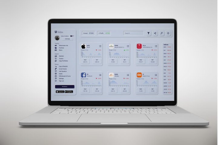 Брокерский сайт