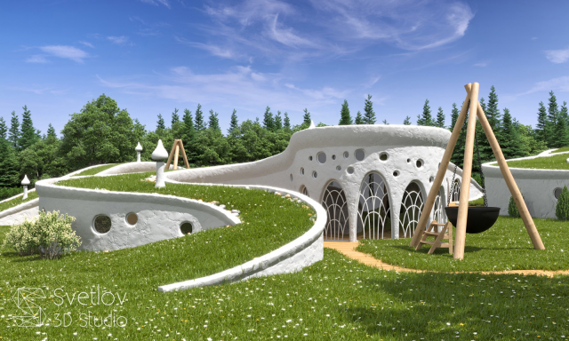 Моделирование и визуализация банного комплекса