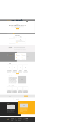 Прототип сайта визитки