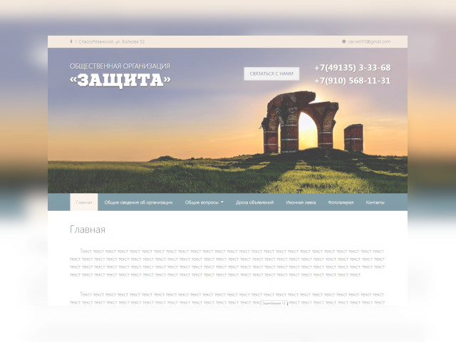 Общественная организация ЗАЩИТА