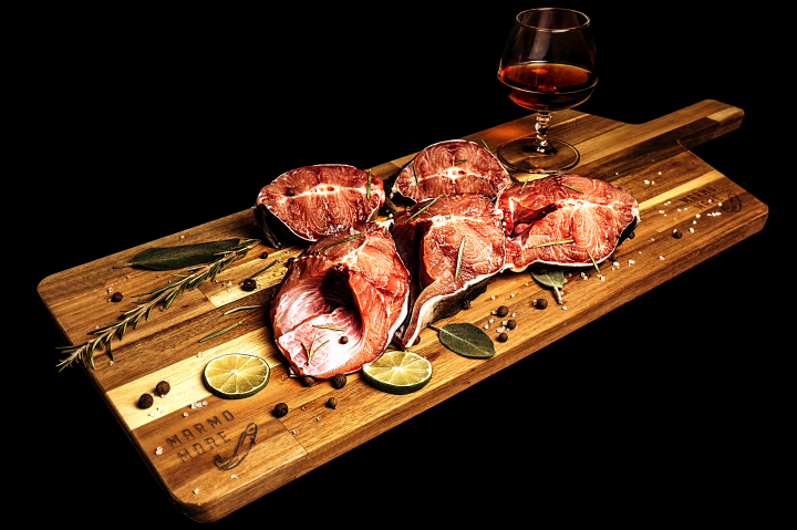 Fish products for the site, menu and catalog