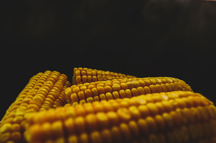 Yellow hot corn