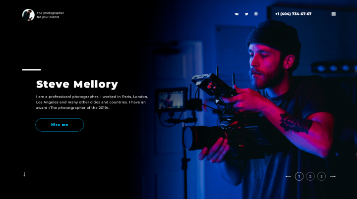 Landing Page