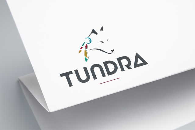 Лого бренда TUNDRA (эко шубы)