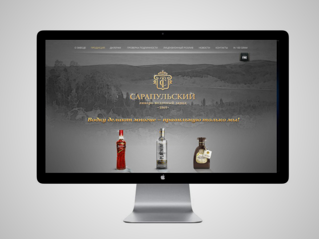 Дизайн сайта для SLVZ.ru