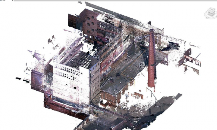 Облако точек в Revit