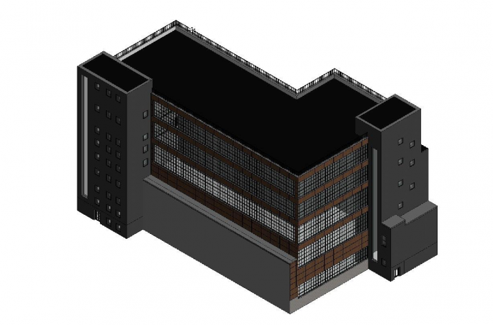 3d модель по облаку точек в Revit