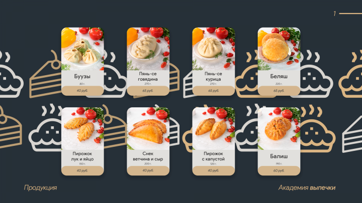 Пекарня | Продукция