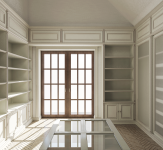 Частный дом. Гардеробная.