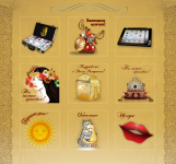 Виртуальные подарки для социальной сети Украины