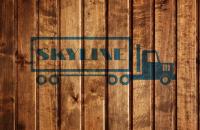 Логотип для комании перевозок дальнего следования SkyLine
