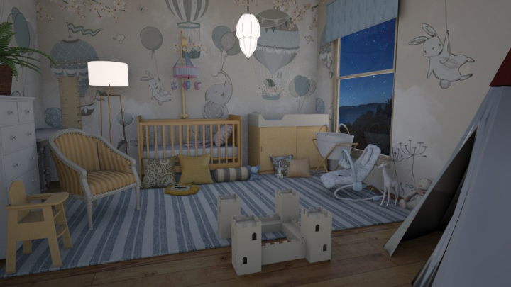 Декорирование детской комнаты