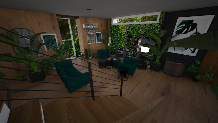 Коридор "Тропики в доме"