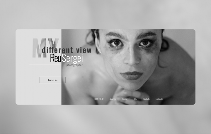 landing page для фотографа