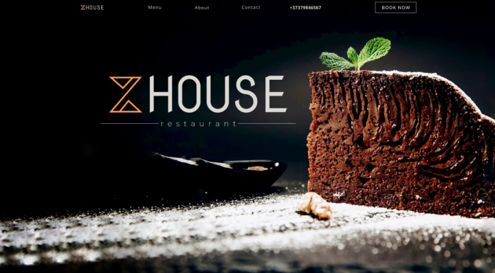 Web-design для ресторана