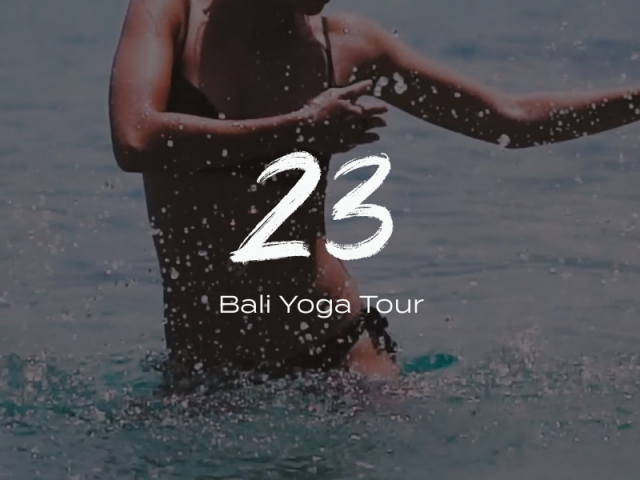 23 - Bali Yoga Tour
