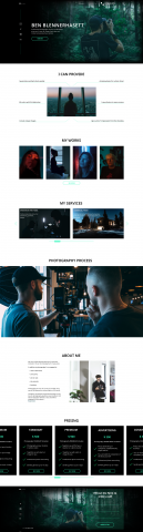 lending для фотографа