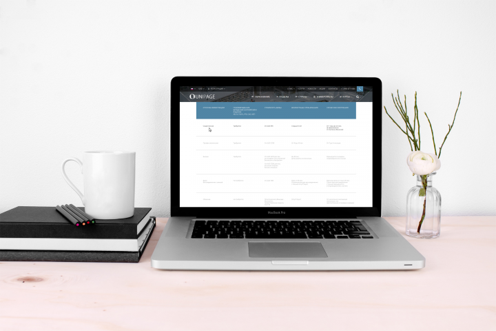 Переверстка таблицы для сайта