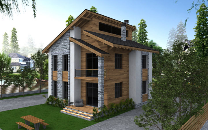 Частный коттедж