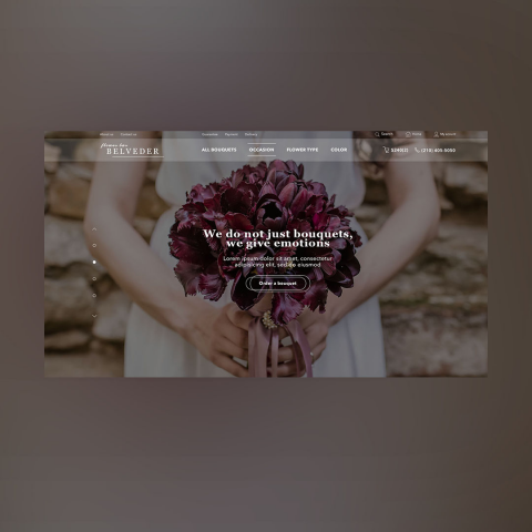 Belveder flower bar