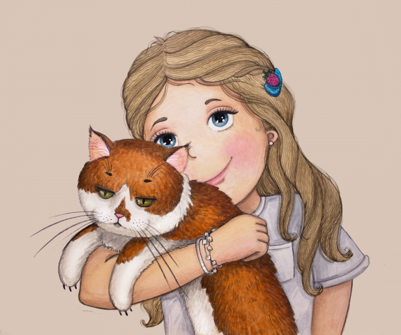 Портрет с котом